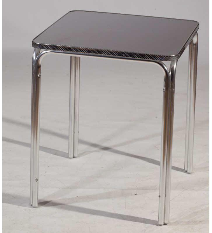 Mesa Acapulco-2 con tablero Acero Inox Deluxe