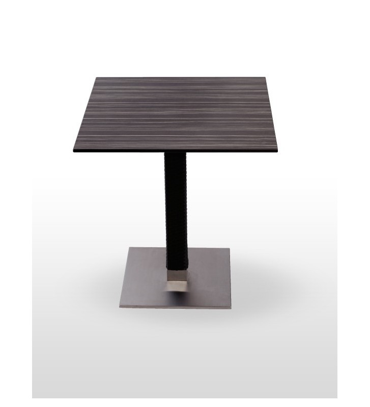 Picasso Inox 40x40 Rattan