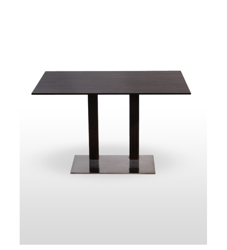 Picasso Inox 75x40 cm Rattan