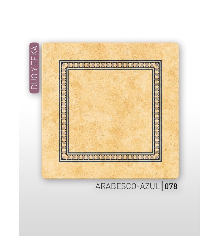 Arabesco Azul 078